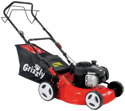 Grizzly Tools 125cc Petrol Lawnmower with 42cm Cut. Grizzly Tools 125cc Petrol Lawnmower with 42cm Cut.